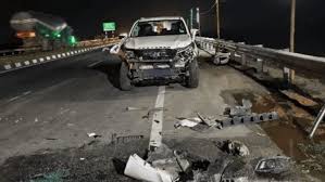 Four vehicles in Mokama MLA Anant Singh's convoy collided with each other; a major accident was averted