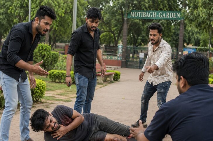 रायपुर के मोतीबाग गार्डन में खूनी संघर्ष: नगर निगम कर्मी पर चाकू से ताबड़तोड़ हमला, हालत गंभीर