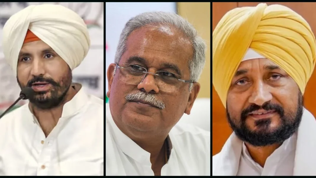 High-voltage drama' within Punjab Congress subsides: In-charge Bhupesh Baghel makes a major decision—Raja Warring will not be removed; Channi faction receives a specific assurance.