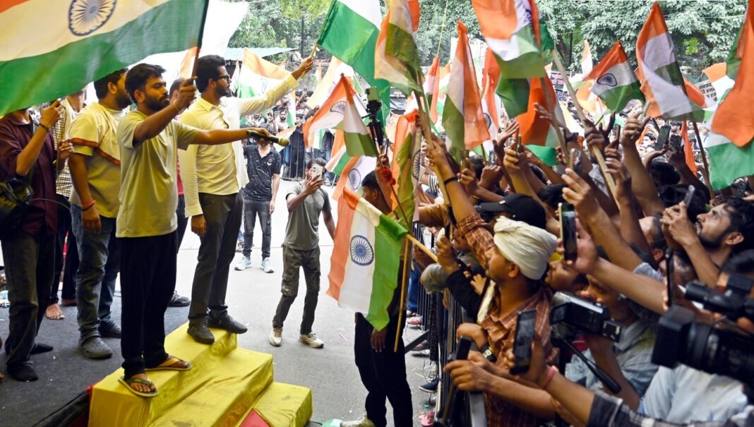 CJP’s ‘Chalo Sansad’ (March to Parliament) against the NEET paper leak and unemployment; high alert in Delhi; Abhijit Dipke ends hunger strike