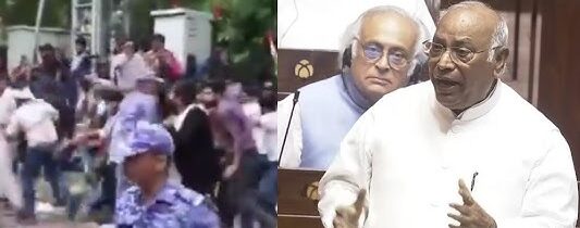 Issue of Jantar Mantar lathi-charge echoes in Parliament; Mallikarjun Kharge accuses government of suppressing students' voices