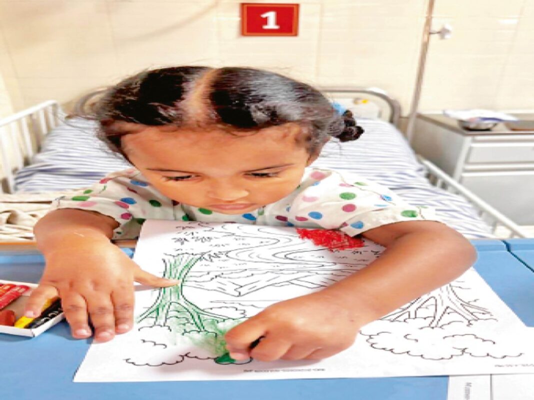 'Therapy of happiness' becomes a source of smiles for children; dance and painting are accelerating recovery for heart patients