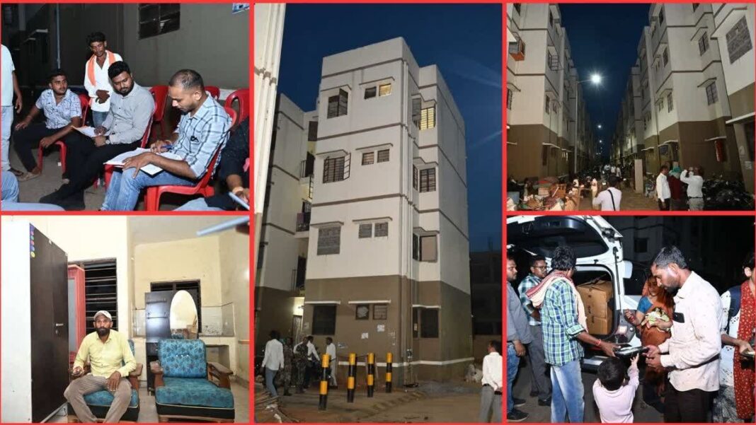 नकटी गांव का विस्थापन: नया रायपुर के सेक्टर-30 में ठहराए गए 60 परिवार बुनियादी दावों के बीच भविष्य पर गहराया अनिश्चितता का साया