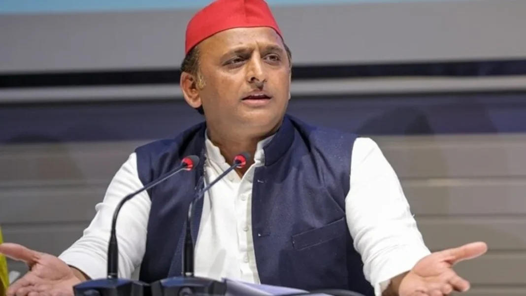 Akhilesh Yadav takes a dig at the BJP, targeting the party over bulletproof jackets and dynastic politics