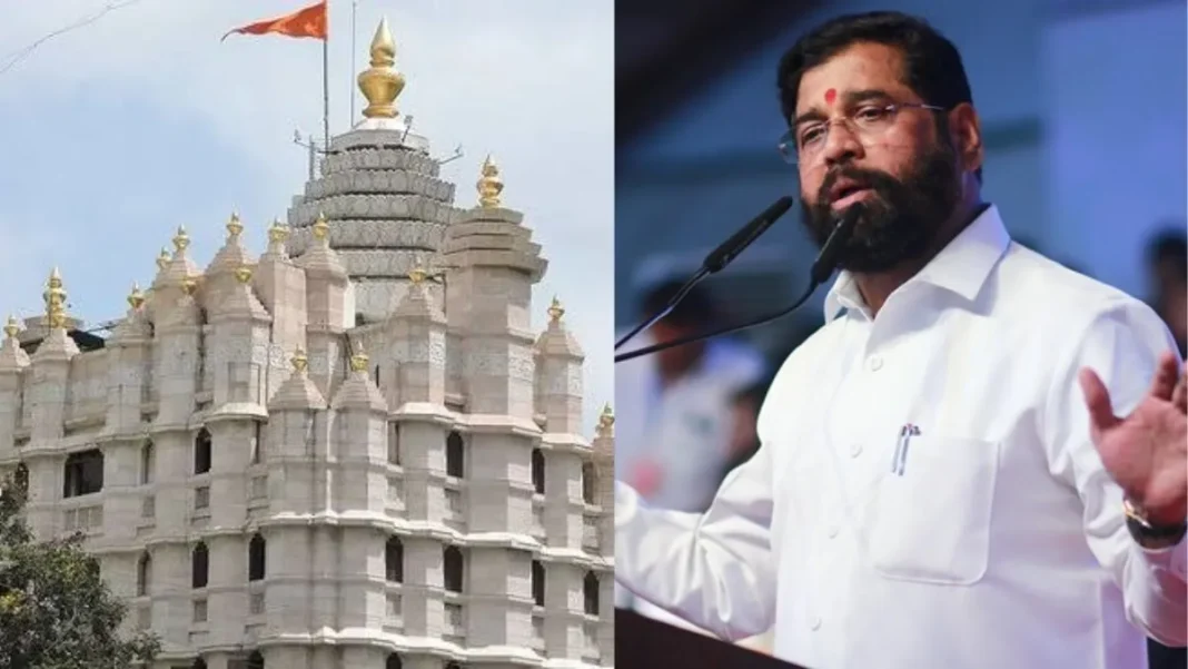 Alleged scam at Siddhivinayak Temple to be investigated; Deputy CM Eknath Shinde orders special audit
