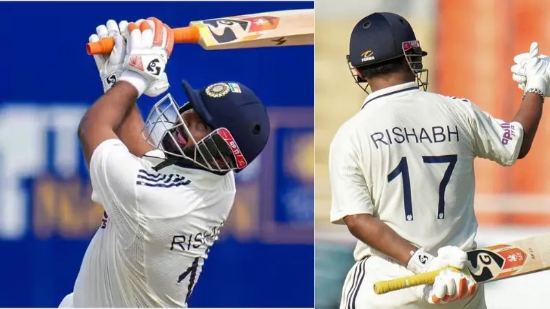 Rishabh Pant creates history, becomes the first Indian to hit 100 sixes in Tests; achieves the major milestone in record time